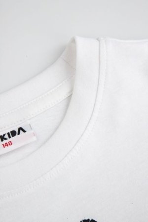 MOKIDA marškinėliai MOKIDA COLLECTION BOY, balti, ZM5143205MCB-001-104, 104 cm 