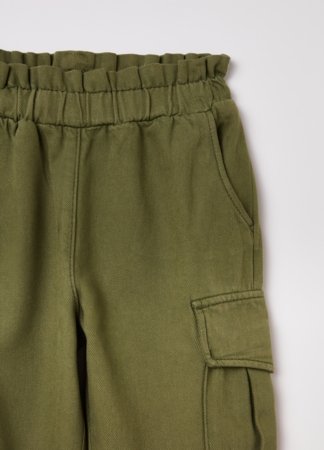 OVS 1 EN GIRL 3-10Y TROUSER 2 8-9 GREEN 001896156 