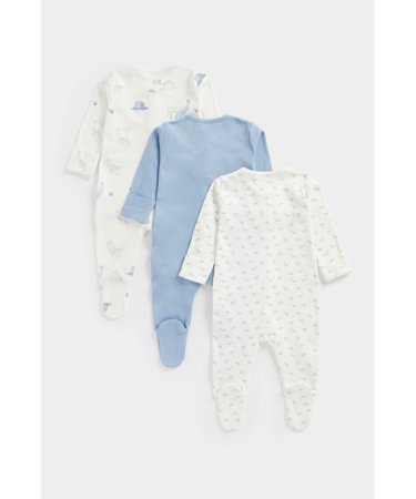 MOTHERCARE šliaužtinukas ilgomis rankovėmis, 3 vnt., CB275 608113