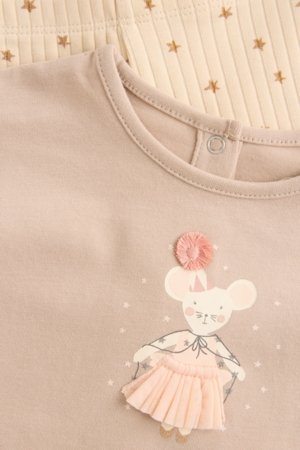 NEXT marškinėliai ilgomis rankovėmis ir tamprės, Q95423 80-86 