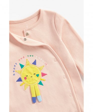 MOTHERCARE šliaužtinukas ilgomis rankovėmis ir galvos juosta, BB654 566884