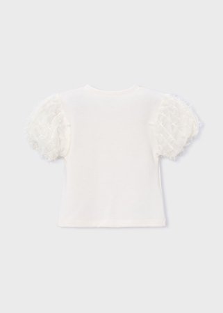 MAYORAL marškinėliai trumpomis rankovėmis, natural, 3.001-49, cm 