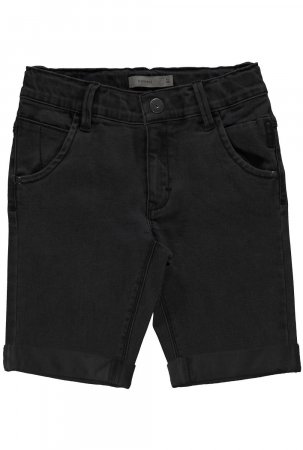 NAME IT Šortai berniukui Black 13152645 13152645