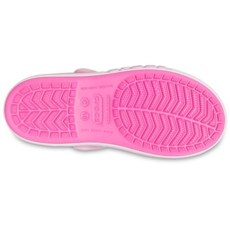 CROCS basutės BAYABAND SANDAL KIDS, rožinės, 211054-6QQ, 35 dydis 