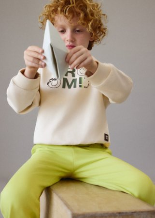 MAYORAL džemperis su gobtuvu, hemp, 3.435-72, 110  cm 