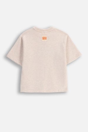 COCCODRILLO marškinėliai, kreminiai, ZC5143201YBK-002-110, 110 cm 