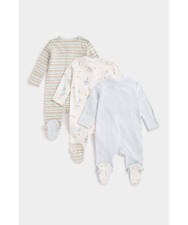 MOTHERCARE šliaužtinukas ilgomis rankovėmis, 3 vnt., CB758 606317