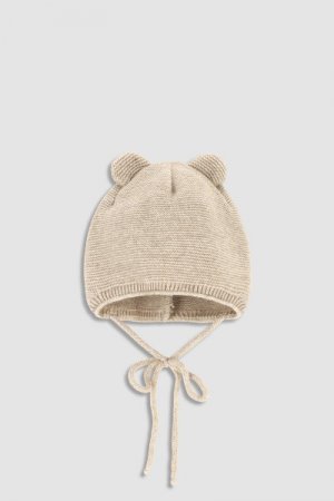 COCCODRILLO kepurė ACCESSORIES SPRING BOY, smėlio spalvos, WC3364101ASB-002 WC3364101ASB-002-038