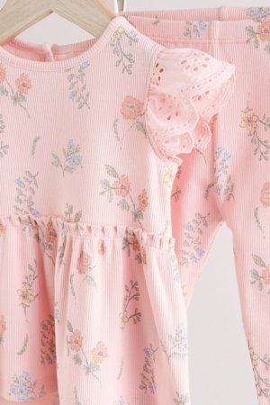 NEXT marškinėliai trumpomis rankovėmis ir tamprės, AG4710 74-80 