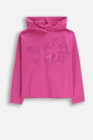 COCCODRILLO džemperis su gobtuvu, rožinis, cm 