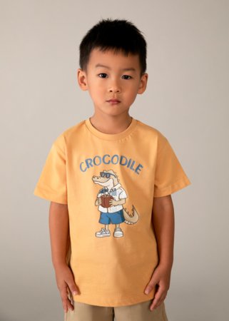 MAYORAL marškinėliai trumpomis rankovėmis, peach, 3.062-31, 98  cm 