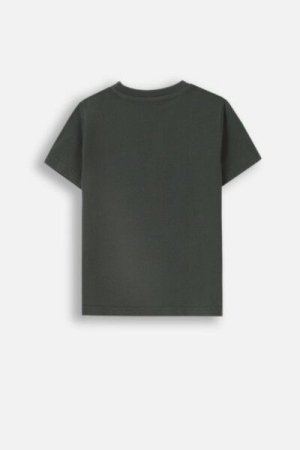 COCCODRILLO marškinėliai LICENCE BOY DISNEY, žali, ZC4143201LBD-011-122, 122 cm 