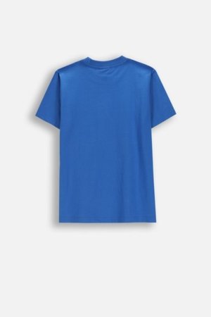 COCCODRILLO marškinėliai trumpomis rankovėmis, mėlyni, dydis 