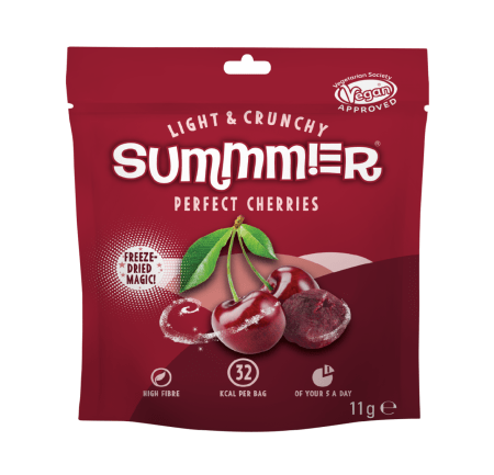 SUMMMER šalčiu džiovintos vyšnios, 11g, PR00284 