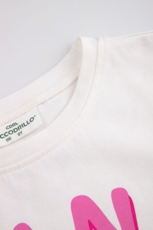 COCCODRILLO marškinėliai trumpomis rankovėmis, smėlio spalvos, cm 