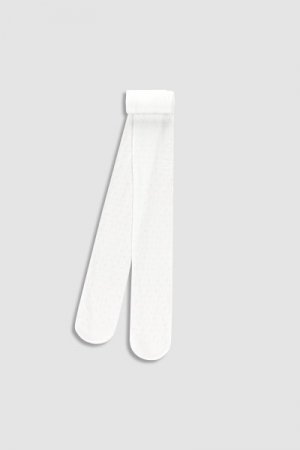 COCCODRILLO pėdkelnės TIGHT MICROFIBRE COLORFUL, baltos, WC3380303TMC-001 WC3380303TMC-001-056