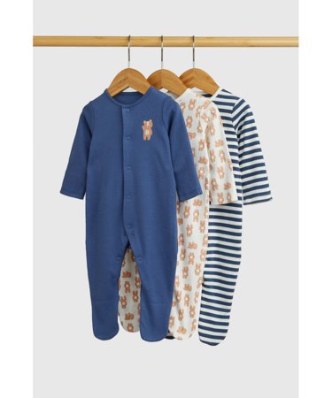 MOTHERCARE šliaužtinukas ilgomis rankovėmis 3 vnt., IF629 80 