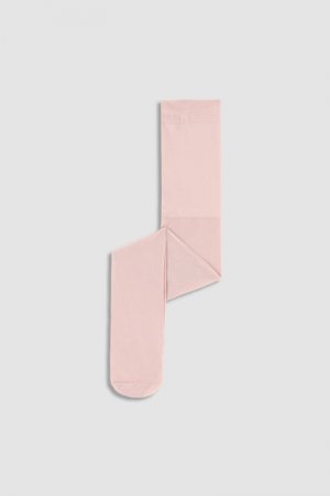 COCCODRILLO pėdkelnės TIGHT MICROFIBRE PLAIN, powder pink, WC3380302TMP-033 WC3380302TMP-033-152