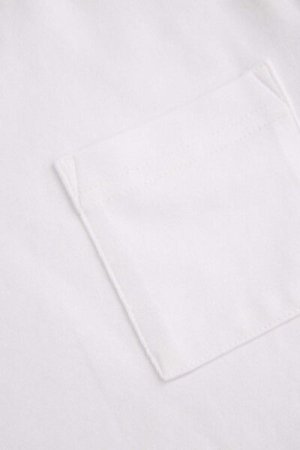 COCCODRILLO marškinėliai trumpomis rankovėmis BASIC BOY, balti, XCX143201BAB-001-164, 164 cm 