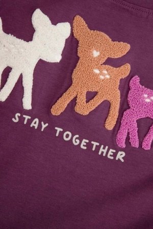 COCCODRILLO marškinėliai, violetiniai, ZC5143104WGK-016-116, 116 cm 