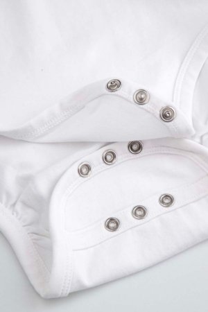 COCCODRILLO smėlinukas ilgomis rankovėmis, baltas, dydis 