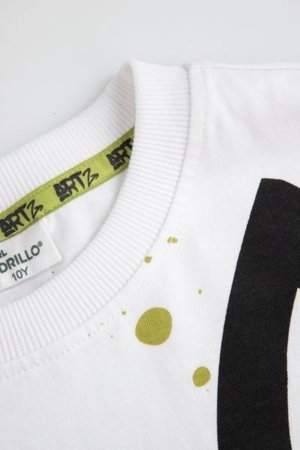 COCCODRILLO marškinėliai SPORTS BOY JUNIOR, balti, cm 