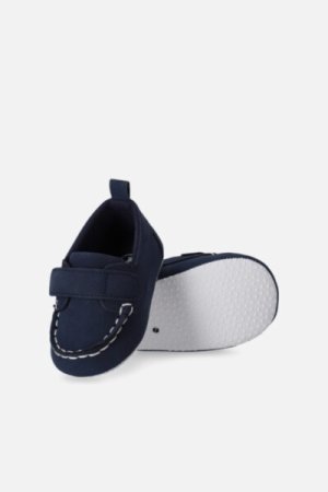 COCCODRILLO tekstiliniai batai SHOES BOY, tamsiai mėlyni, WC4224101SHB-015-0 