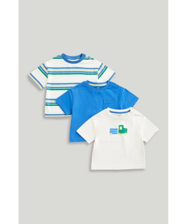 MOTHERCARE marškinėliai trumpomis rankovėmis 3 vnt., LL988 98 