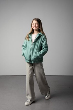 COCCODRILLO striukė, žalia, WC6152704OGJ-027-164, 164 cm 