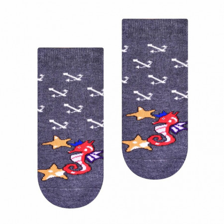 STEVEN Kojinės Seahorse Grey 004-155 32-34 004-155 GREY