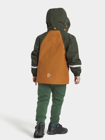 DIDRIKSONS striukė ENSO 2, žalia/oranžinė, 140 cm, 504401-251 504401-251-100