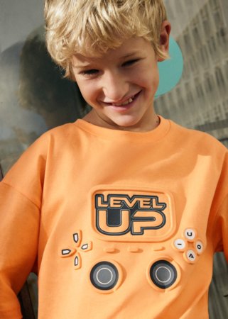 MAYORAL marškinėliai trumpomis rankovėmis, apricot, 6.037-33, 152  cm 