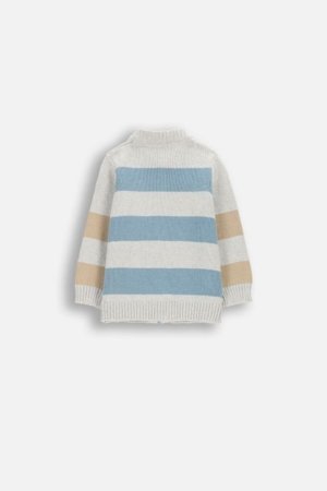 COCCODRILLO susegamas megztinis, smėlio spalvos, dydis 