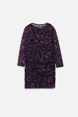 COCCODRILLO suknelė ilgomis rankovėmis JOYFUL PUNK JUNIOR, multicoloured, WC4129101JPJ-022- 