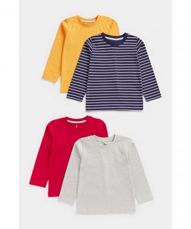 MOTHERCARE marškinėliai ilgomis rankovėmis, 4 vnt., CB016 607350