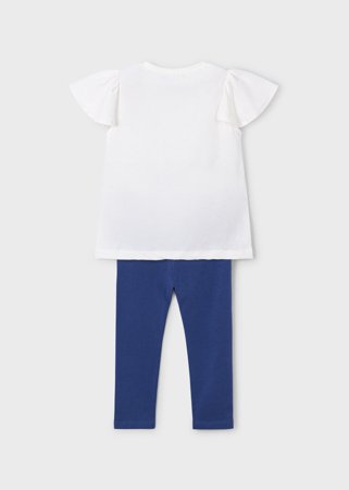 MAYORAL marškinėliai trumpomis rankovėmis ir tamprės, porcelain, 3.724-88, 104  cm 