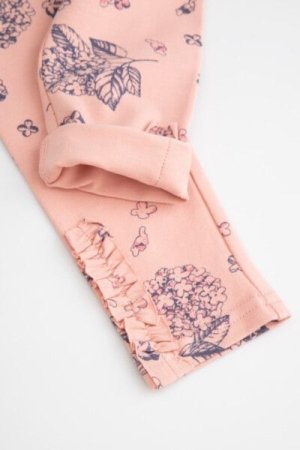 COCCODRILLO tamprės FLOWERS GIRL NEWBORN, powder pink, ZC4122101FGN-033-086, 86 cm 