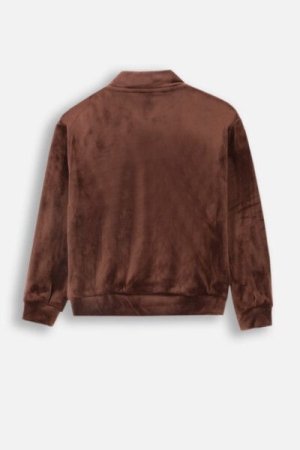 COCCODRILLO džemperis RODEO GIRL KIDS, rudas, ZC4132202RGK-018-122, 122 cm 