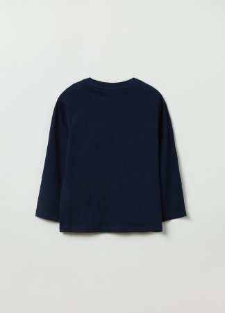 OVS BOY3-10Y T-SHIRT L/S 2M 9-10 BLUE 001821438 001821438
