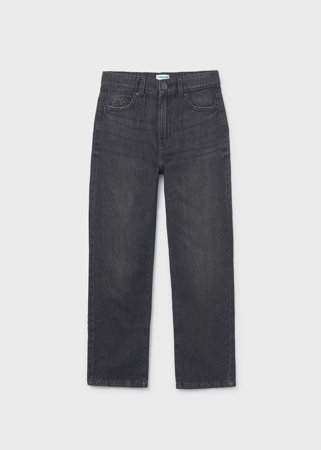 MAYORAL kelnės, black, 7.574-76 