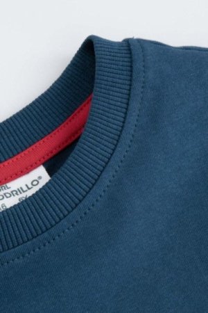 COCCODRILLO marškinėliai trumpomis rankovėmis ACADEMY BOY KIDS, mėlyni, ZC4143202ABK-014-098, 98 cm 