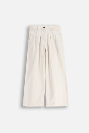 COCCODRILLO kelnės, kreminės, WC6119102CTG-003-152, 152 cm 