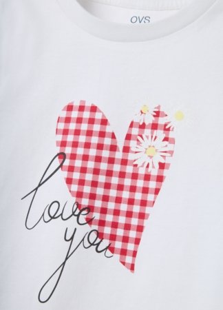 OVS marškinėliai trumpomis rankovėmis, 116 cm, 002613103 