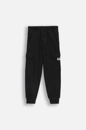 COCCODRILLO sportinės kelnės, juodos, cm 