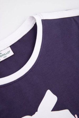 COCCODRILLO marškinėliai ilgomis rankovėmis, tamsiai mėlyni, WC6143103SGJ-015-146, 146 cm 