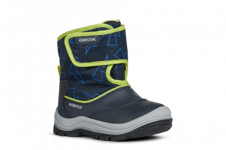 GEOX Žieminiai batai Navy/Lime B044HA-050MN-C0749 B044HA-050MN-C0749-2