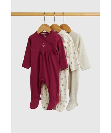 MOTHERCARE šliaužtinukas ilgomis rankovėmis 3 vnt., IF718 80 