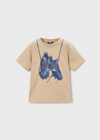 MAYORAL marškinėliai trumpomis rankovėmis, walnut, 3.075-75, 98  cm 