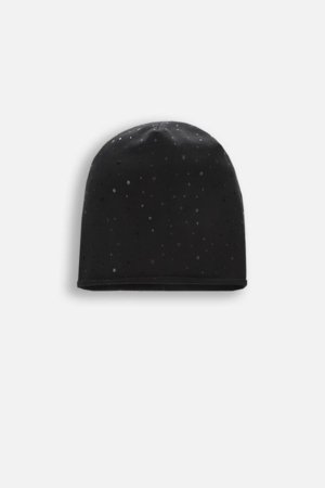 COCCODRILLO kepurė, juoda, WC6364309ASG-021-056, 56 cm 