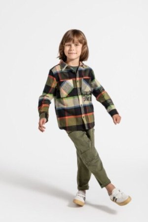 COCCODRILLO marškiniai GRUNGE SWAMP BOY KIDS, multicoloured, ZC4136101GBK-022-122, 122 cm 